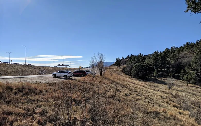 Facing East from North side of Black and Blue Loop