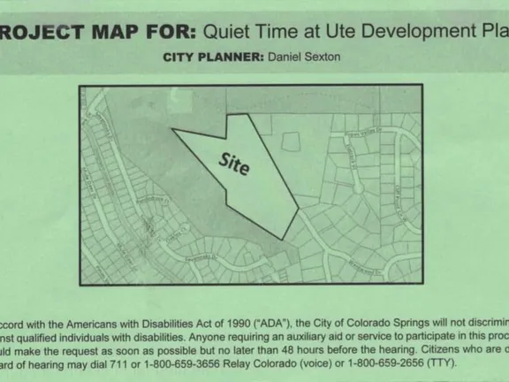 Proposed Development: Quiet Time at Ute cover image